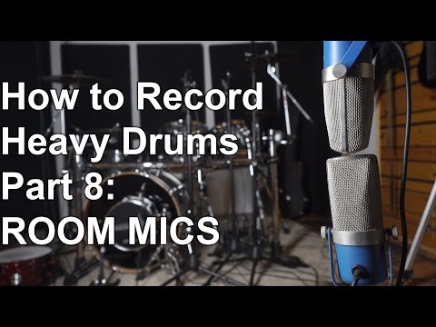 How to Record Heavy Drums Part 8 - ROOM MICS | SpectreSoundStudios TUTORIAL