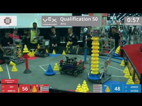 2018 VRC Arts Q50 - 39Y 98807A vs 26982E 20785B - 107 to 76