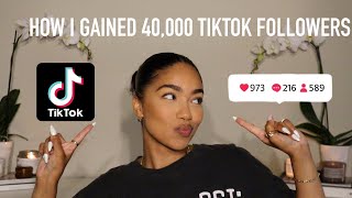 How To REALLY Grow On TikTok In 2022!! How I Gained 40,000 Followers On TikTok! Social Media Advice