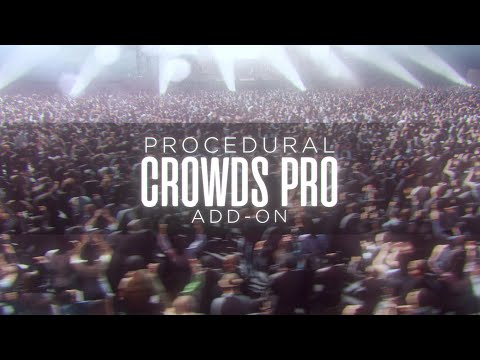 Procedural Crowds PRO Add-On