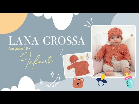 DIY | Lana Grossa Infanti No.19 | Stricken für Babys | DIY einfach kreativ 🧸🍼👶