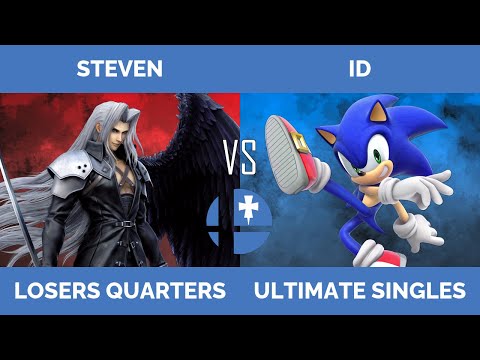 RogaSmash 192: SSBU Losers Quarters - Steven (Sephiroth, Joker) vs Id (Sonic)