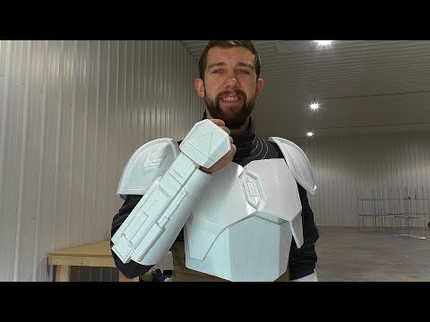 Making A Mandalorian - Episode 1 - Flight Suit and Attaching Armor