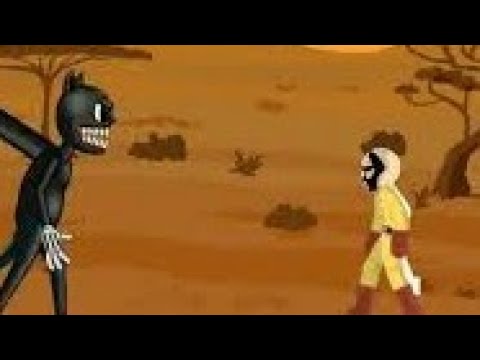 Saitama (One Punch man) vs Cartoon Cat -Dc2