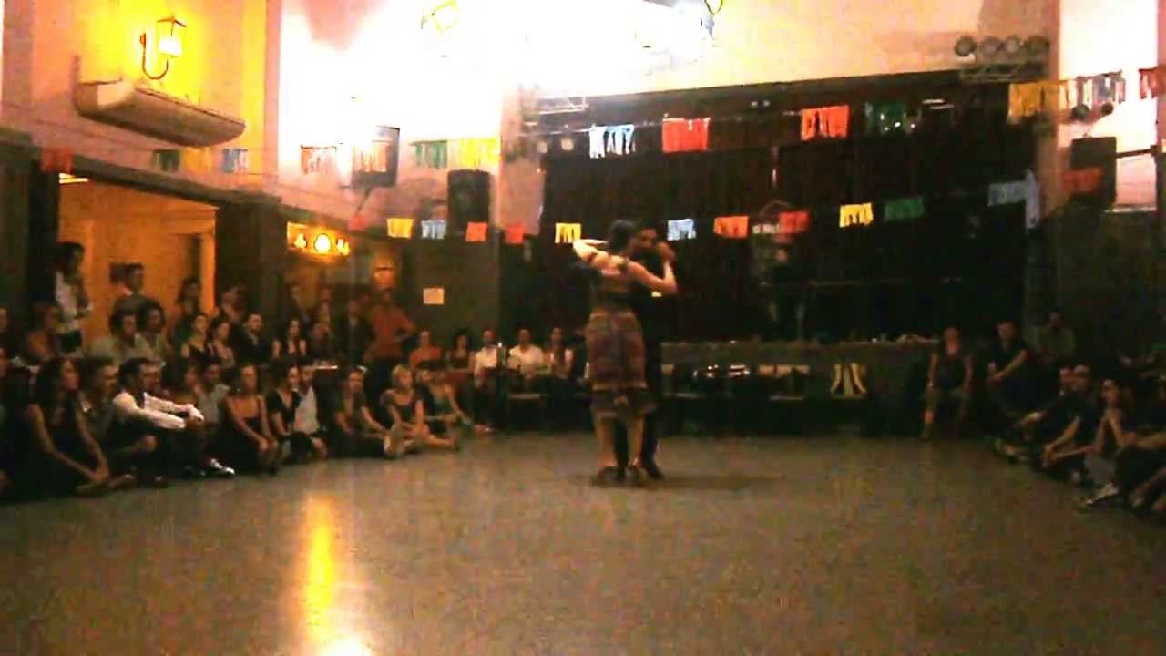 Natasha Lewinger y Pedro Farias en el Motivo Tango, 15/4/13