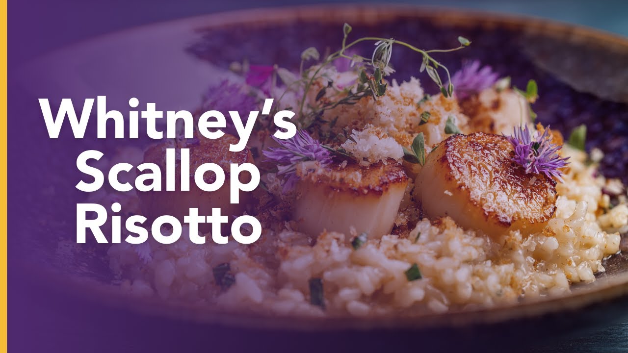 Scallop Risotto - soooo good y'all