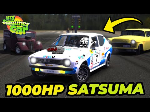 1000HP DRAG SATSUMA TUTORIAL! | My Summer Car #117