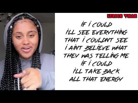 "I'll take back all that energy, all the love & the tears..." 😒 @pettylevels (LYRICS)