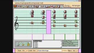 Rush - &quot;Afterimage&quot; in Mario Paint Composer