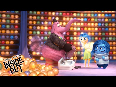 La bolsa imaginaria de Bing Bong | Del Revés | Disney Junior Oficial