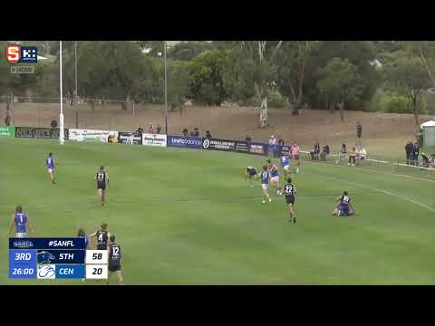 Rd 1 SANFL Snapshot - Central's Luca Whitelum goals on the run
