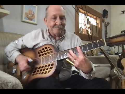 "Walkin' Blues" Finger style bottleneck Blues