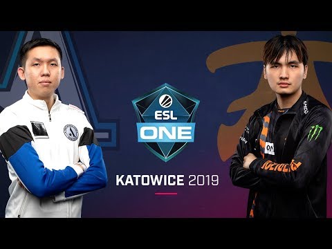 Dota 2 - fnatic vs. Aster - Game 2 - Group B Ro1 - ESL One Katowice 2019