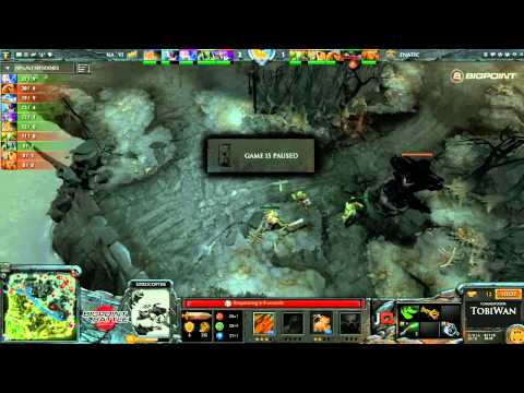 Na'Vi vs Fnatic EU Game 2 - Bigpoint Battle DOTA2 - TobiWan