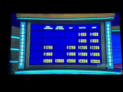 Double Jeopardy, Ryan Hemmel Day 5 - 2nd Daily Double (12/1/20)