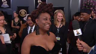Ledisi on Let Love Rule | Red Carpet | 60th GRAMMYs