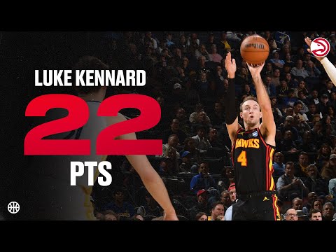 Luke Kennard lights it up with 22 points & 6 threes in Hawks Win over Warriors