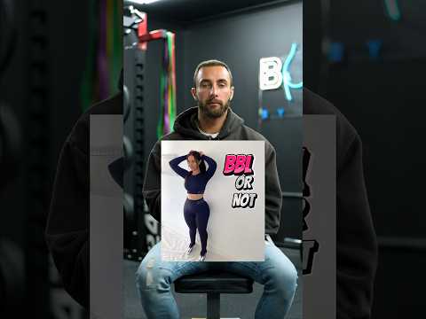 BBL or NOT? 🍑 What do think about this one? 👇🏽 #bbl #bblornot #glutes #nutritionbybelle