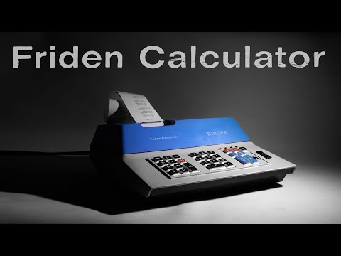 Vintage Calculator - Singer Friden Model 2002