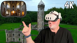 Flying Over Forgotten Scotland – Eglinton Castle & White Bridge in 4K