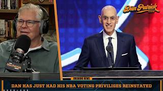 A Big Thanks To Adam Silver For Reinstating Dan Patrick's NBA Voting Privileges | 6/24/26