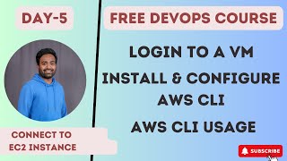 Day-5 | AWS CLI Full Guide | How to connect to EC2 Instance from UI & Terminal | AWS CFT walk though