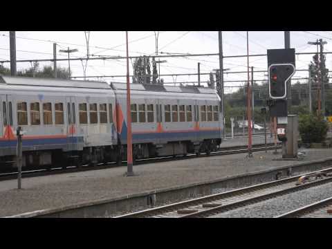 Trains at Moeskroen Mouscron Belgium