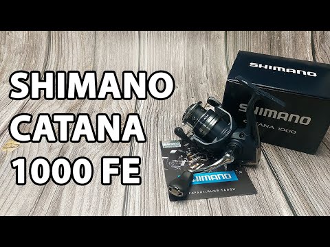 Розпаковка: Котушка Shimano Catana 1000 FE