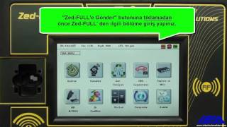 Mercedes-Benz Zed-FULL' e Dump  Dosyası Gönderme İşlemi
