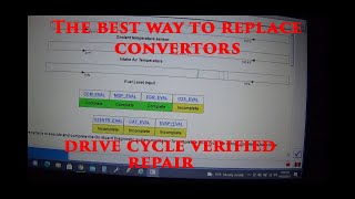 How to replace catalytic convertors on 2013 Ford Explorer/ drive cycle verifies repair