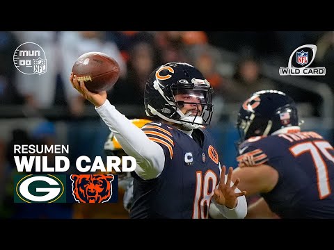 Green Bay Packers vs. Chicago Bears | Resumen en español - Playoffs 2025 NFL Highlights
