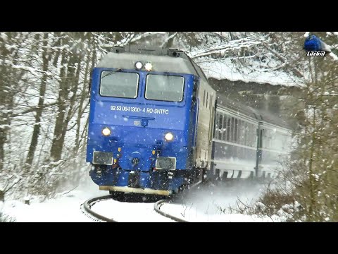 Trenurile Zăpezii/Snow Trains in Defileul Crișului Repede Canyon - 18 January 2021