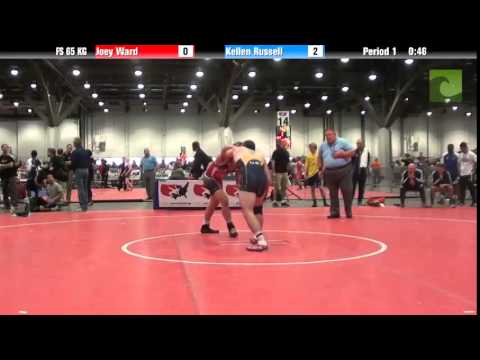 Mens FS FS 65 KG - Joey Ward vs. Kellen Russell