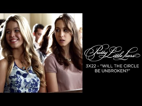 Pretty Little Liars - Alison & Spencer At Church Flashback - "Will The Circle Be Unbroken?" (3x22)