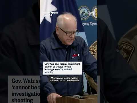 Gov. Tim Walz calls latest Minneapolis shooting 'sickening'