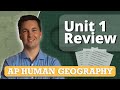 AP Human Geography Unit 1 Review Everything You NEED To Know