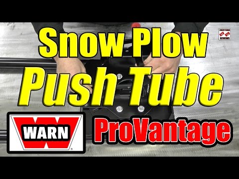 WARN ProVantage Mid Mount ATV Snow Plow Base/Push Tube OVERVIEW 78100