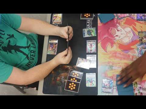 Red Blue Trunks vs Dark Plot Mira-Dragonball Super TCG