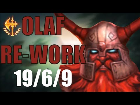 REWORKED/BUFFED 12.9 OLAF Season 12  Jungle + Best Build/Runes Season 12 - League of Legends