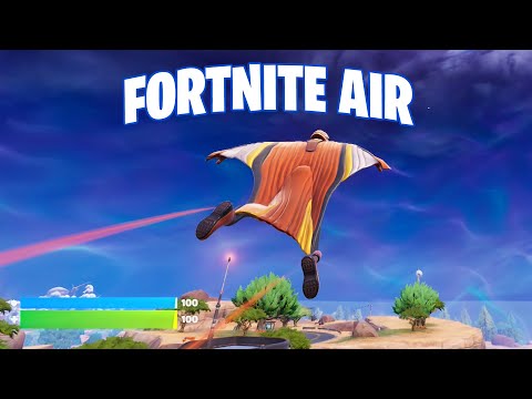 Fortnite: Just Flying Wingsuit! - Chapter 7 Battle Royale Solo Gameplay