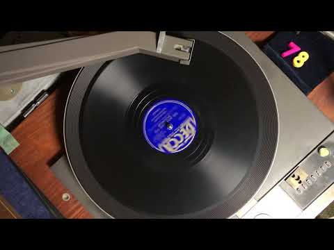 #Scat#Vocalese Leo Watson w/his Orch. #78rpm #DECCA 2750 The Man with The Mandolin #30s #Jazz #Jive