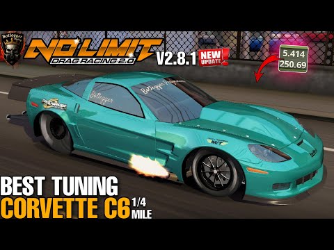 Latest Tune Corvette C6 5.4 second in 1/4 mile no limit drag racing 2 V2.8.1
