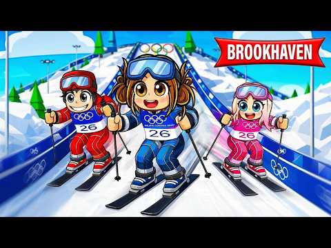Brookhaven Winter Olympics 🏅 Huge Event at Brookhaven Center ❄️ Roblox Brookhaven 🏡 RP