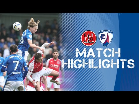 FC Fleetwood Town 1-1 FC Chesterfield