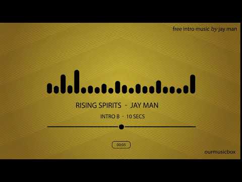 Free Intro Short Music 'Rising Spirits'' Intro B 10 seconds