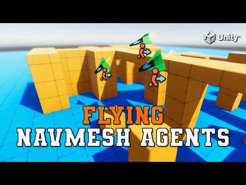 Flying NavMeshAgents! | AI Series 10 | Unity Tutorial
