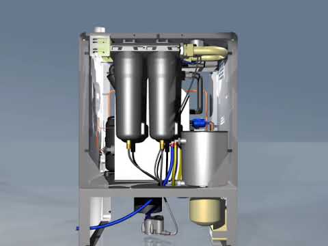 Atlas Copco FD95 Dryer 3D animation   YouTube