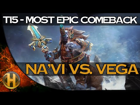 Dota 2 TI5 - Na'vi vs. Vega MOST EPIC COMEBACK GAME