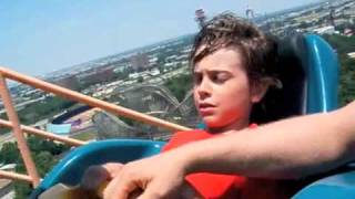 preview picture of video 'MUST SEE! First Time on a Roller Coaster'