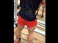 Heavy Leg Workout and Posing